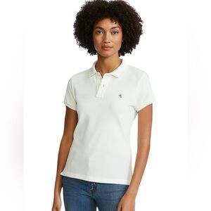 Lauren Ralph Lauren White Short Sleeve Polo
